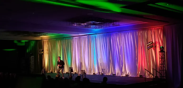 Creative Lighting for Corporate Events and Awards Los Angeles